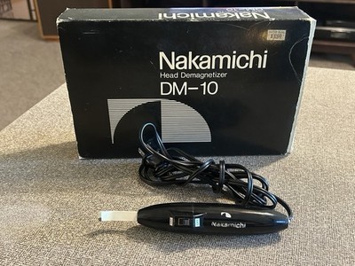Nakamichi DM-10 Tape Head Demagnetizer, Tested Working | eBay