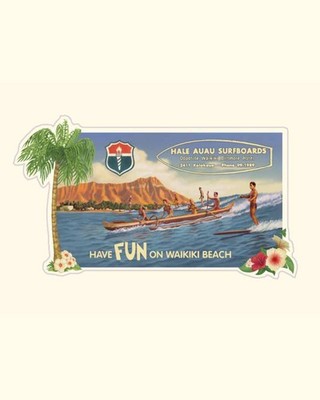 Hale Auau Sticker