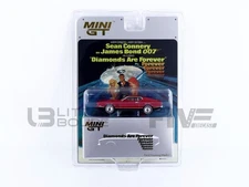 MINI GT 1/64 - FORD MUSTANG MACH 1 - 007 DIAMONDS ARE FOREVER 1971 MGT00905-007E