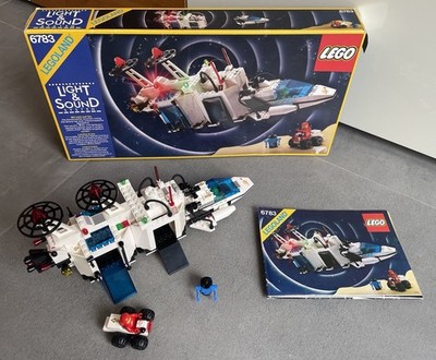 Lego Classic Space 6783 Sonar Transmitting Cruiser Light & Sound komplett Box BA