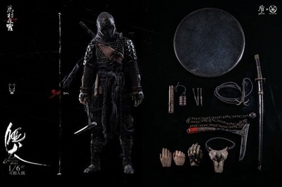 JPT Design × POP COSTUME Myriads of Face NINJA Silent Hound 1/6 Actoin Figure