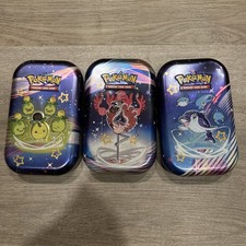 5-Mini Tin Set Prices | Pokemon Paldean Fates | Pokemon Cards