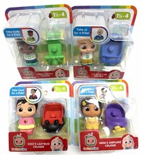 NEW CoComelon Cruisers: Set of 4 Nina CeCe Cody JJ Toys stocking stuffers kids