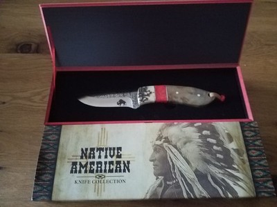 Messer American Mint  Native American Collection neu in Originalverpackung