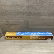 Vollmer #6112 TRAIN TRACKSIDE BACKDROP BLUE SKY & CLOUDS HO+N Scale GERMANY