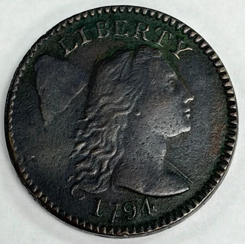 1794-P Large Cent — photo from another recent sale
