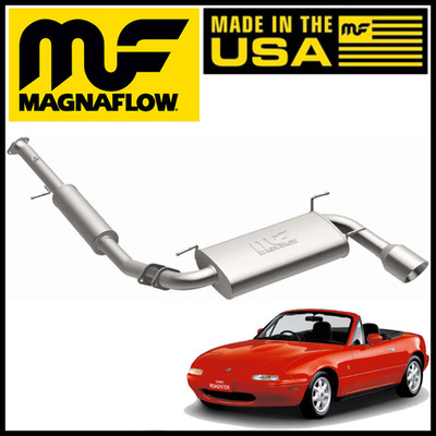 MagnaFlow 2.25'' Street Series Cat-Back Exhaust System fits 1990-1997 Mazda Miata