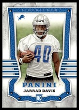 2017 Panini Jarrad Davis Rookie Detroit Lions #136
