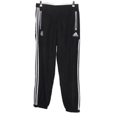 Adidas, Sporthose, Größe: 42, Schwarz/Weiß, Recyceltes Polyester, Print #CnV