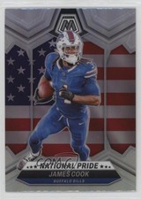 2024 Panini Mosaic National Pride Silver Prizm James Cook #259 06or