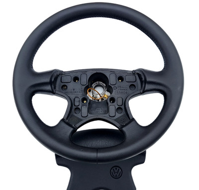 フォルクスワーゲンタイプⅡ VW用　STEERING ステアリング　直径40cm NEW Leather Steering Wheel for VW Volkswagen Golf MK2 MK3 1 2 I II