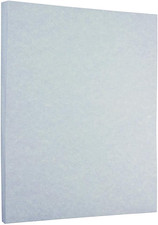 Parchment 24Lb Paper - 90 Gsm - 8.5 X 11 - Blue Recycled - 50 Sheets/Pack