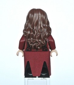 sh0256 Lego Marvel Super Heroes 76051 - Scarlet Witch Minifigure w Pink Disc New