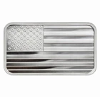 USA American Flag 5 oz .999 Fine Silver Bar