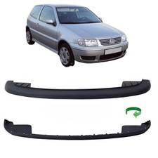 Spoiler vorne für VW Polo 6N2 1999-2001 Stoßstange unten schwarz