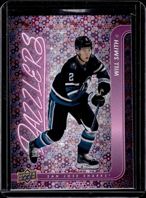 2024-25 Upper Deck Dazzlers Pink Will Smith Rookie #DZ-140 San