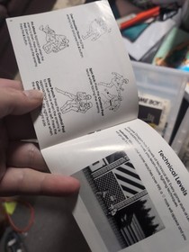 Double Dragon Authentic Original NES Nintendo Manual Only *Stain