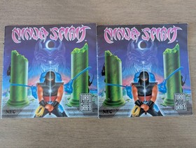 Ninja Spirit TurboGrafx-16 TG16 HuCard + English & French Manuals NEC