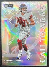 Daniel Jones 2020 Panini Playoff Call to Arms Silver New York Giants #CA-11