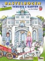 Schloss Aus Papier Basteln Bastelbogen Ausschneidebogen Atelier Color
