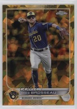 2022 Topps Chrome Update Sapphire Edition Gold 2/50 Michael Brosseau Mike 12ty