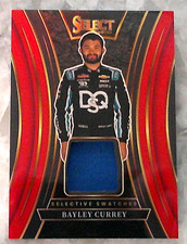 Bayley Currey 2025 Select Racing Red Holo Prizm R-U Fire Suit #07/49