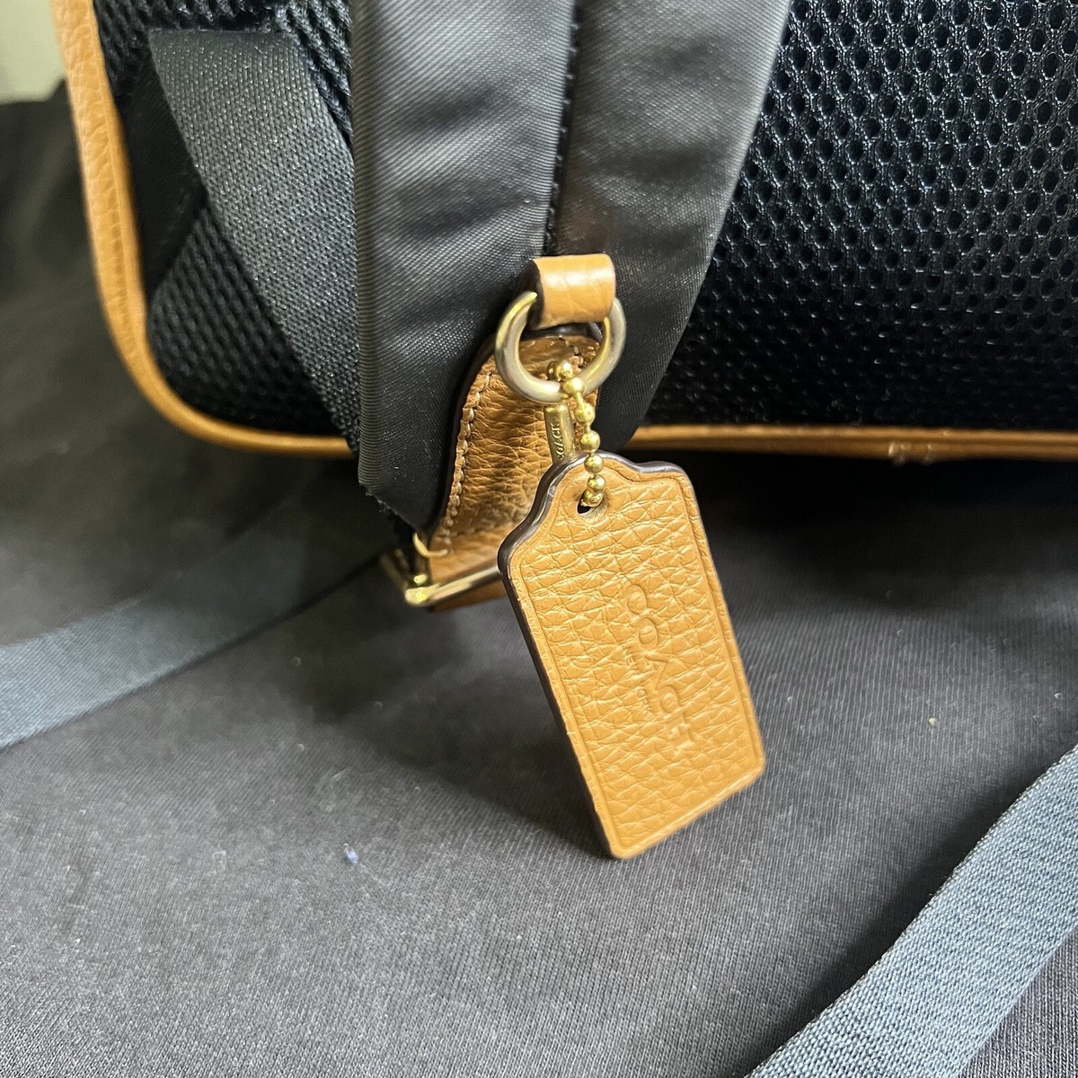 Coach Women\'s Court  Gold Penny Refined Pebble Leather Backpack C8521 Coach Women main image 2