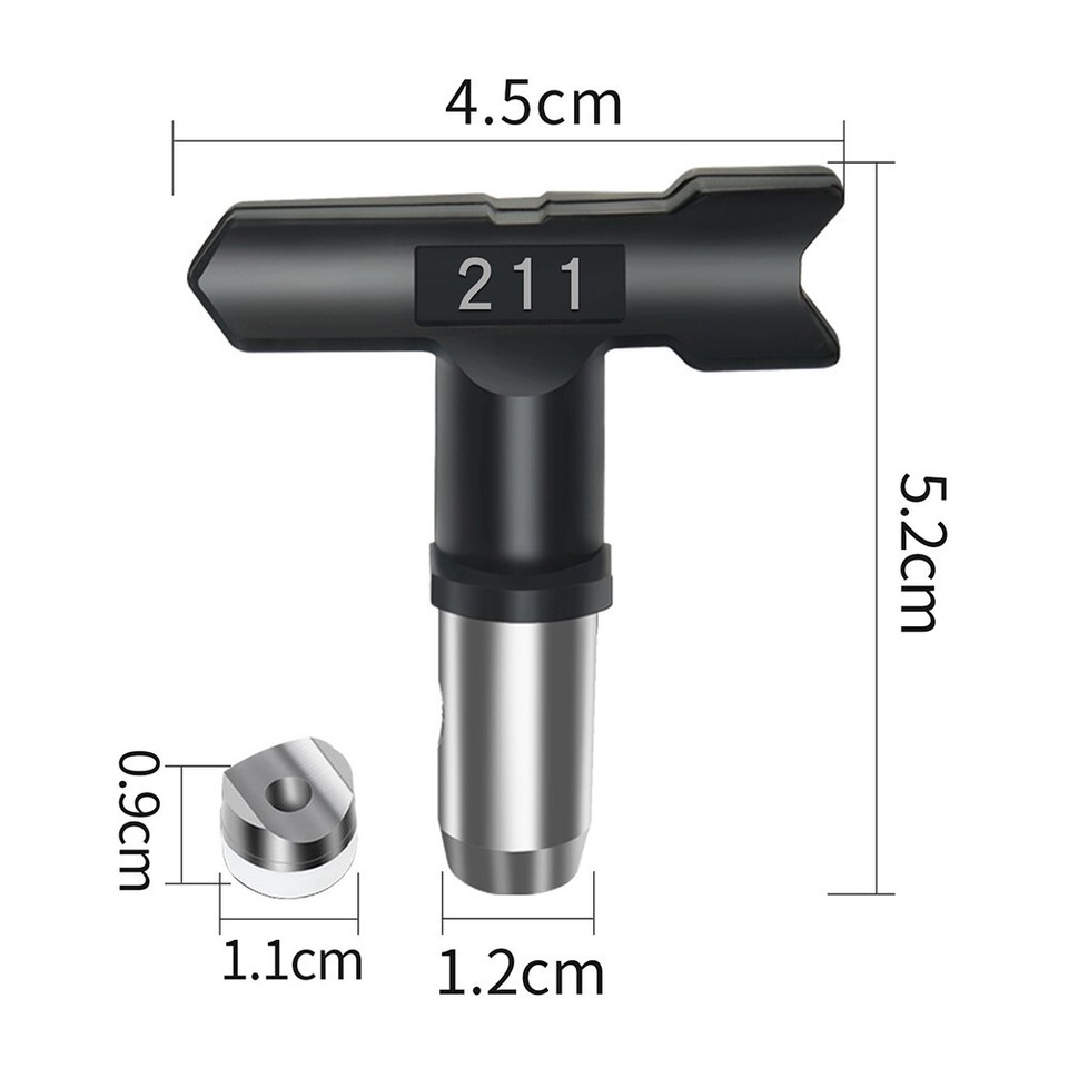 Heavy duty Airless Paint Sprayer Nozzle Tip Set for Tough Painting