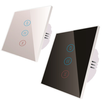 Tuya Smart WIFI Rolladen Schalter Touch Jalousie Timer Vorhangsteuerung App DE