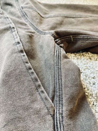 Vintage CARHARTT Men’s Brown Chore Coat Blanket Lined Barn Coat Jacket 2XL? - Picture 7 of 11
