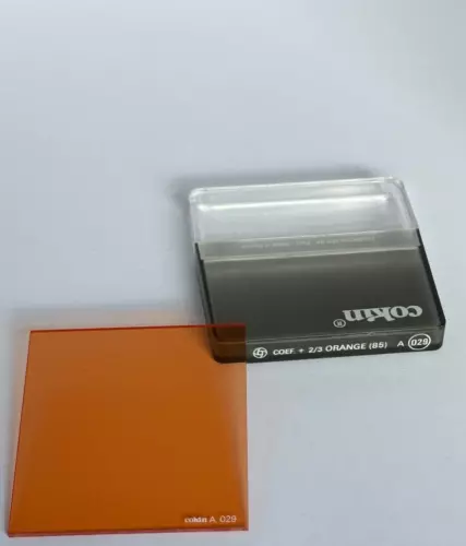 Cokin A series 85  Colour Conversion (Orange), COEF +  2/3   A 029 Filter & Case