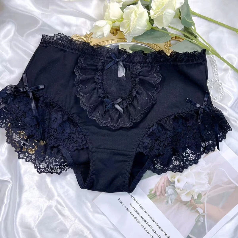 Лолита хлопок бант кружева трусы трусики японская принцесса нижнее белье - Изображение 4 из 4