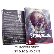 Mary Shelley's Frakenstein Ultra Bluray Sleeve Slip Cover Only Custom Handmade