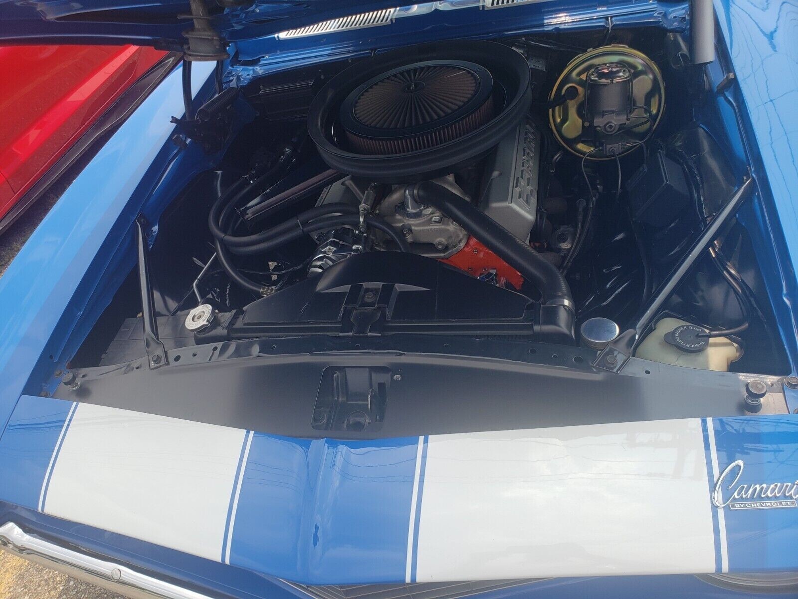 1967 1968 1969 Chevy Camaro Radiator Filler Panel with Custom Bead Roll ...