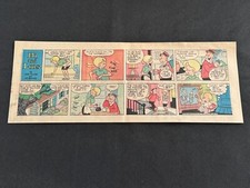 #Q07c HI AND LOIS by Mort Walker Sunday Quarter Page Comic Strip October 1, 1967