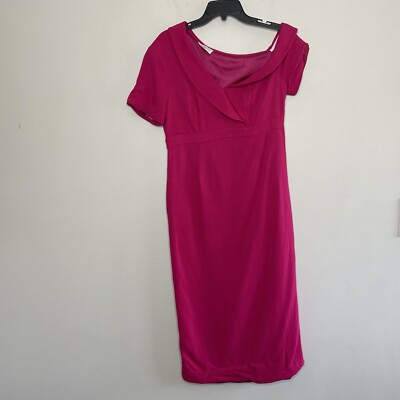 pink maternity midi dress Baby Pink Maternity Midi Dress With Short Sleeves
