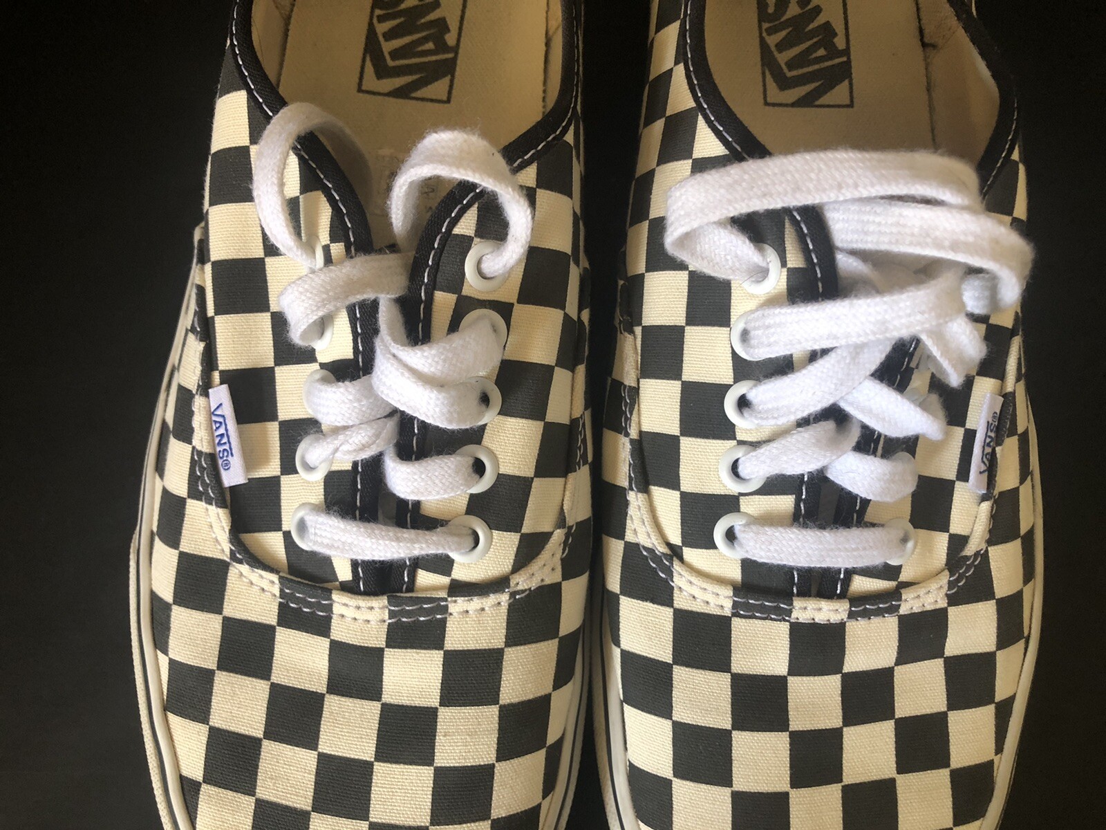 off the wall checkered vans