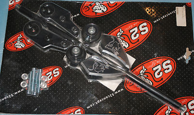S2 CONCEPT Kawasaki Z 750 /R 2007/2012 Schutzkufen Set 680.072 Neu