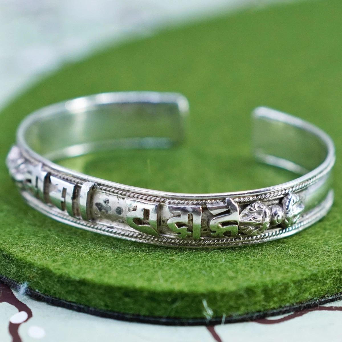 Hindu silver best sale bracelet