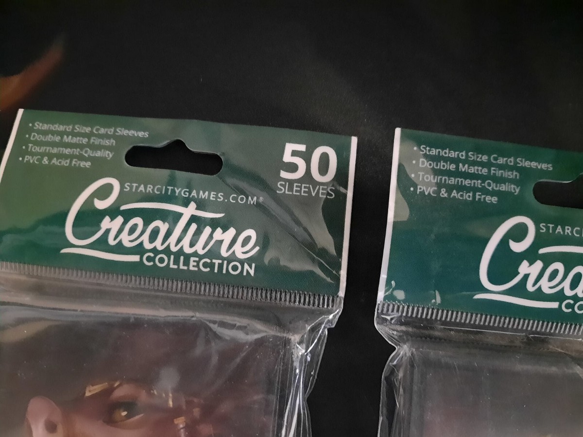 star city games card sleeves Rare MtG SLEEVES Starcitygames DON'T DAZE ME BRO. QTY. 100