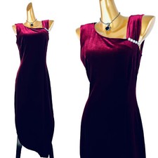 Vintage VTG 90s goth prom formal dress gown