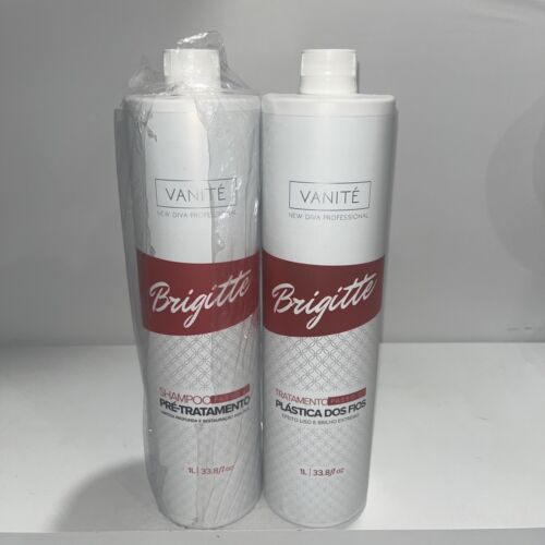 Brigitte Shampoo & Haarbehandlung Set, je 1 Liter, neu!!! - Bild 1 von 12