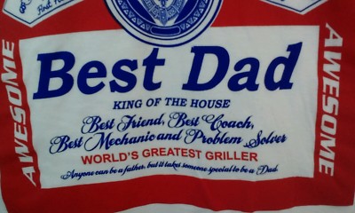 Best Dad Red, White & Blue T Shirts Size Small New Father's Dad New Dad ...