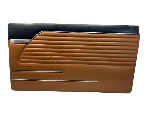 Juego de 4 paneles interiores de puertas delanteras traseras marrón-negro para BMW E10 2002 1966-1977 Foto 2 de 4