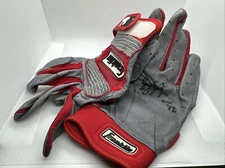 Joey Votto - Game Worn Auto Batting Gloves - Onyx Certified