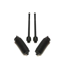 Tie Rod Ends 4 Pc Steering Inner Bellow Boots Kit For Silverado and Sierra