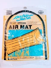  The Wet Set 72" X 27" Intex RecreationVintage Inflatable Air Mat