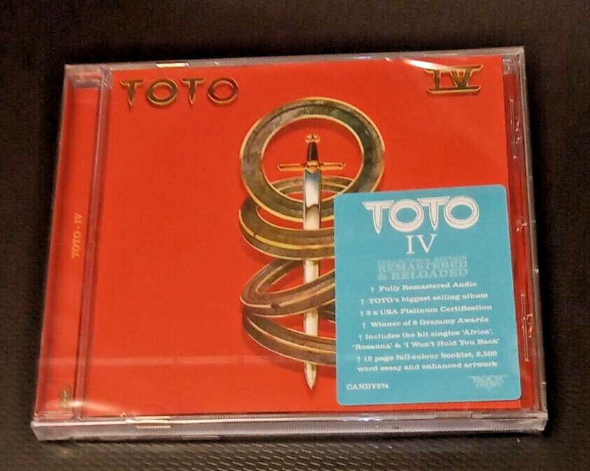 TOTO CD IV ROCK CANDY - NEW & SEALED