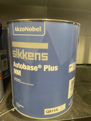 Akzo Nobel Q811R Sikkens Autobase Plus MM Toner Metallic Extra Coarse 1 Gal