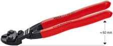 Knipex 7141200SBA Cobolt Compact Bolt Cutter, Angled Black Atramentized, 8 Inch